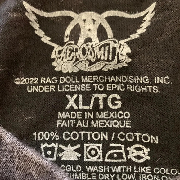Aerosmith Band Tee Shirt 1977 Boston to Budokan - Picture 4 of 9